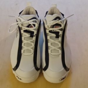 Fila-Grant Hill Navy blue/white and red..size 12